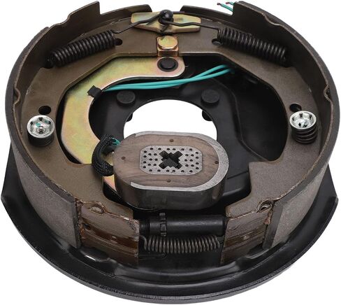10 Inch Electric Brake Assembly, 3500lbs Capacity, 4 Holes, Metal Construction, for Alko Dexter Trailer Axle, Enhanced Safety and Control in Kuwait