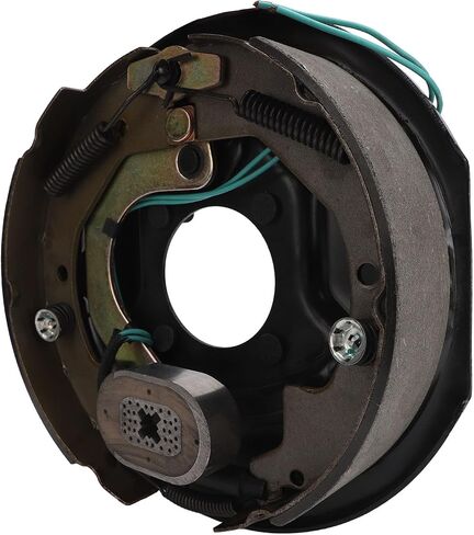 10 Inch Electric Brake Assembly, 3500lbs Capacity, 4 Holes, Metal Construction, for Alko Dexter Trailer Axle, Enhanced Safety and Control in Kuwait