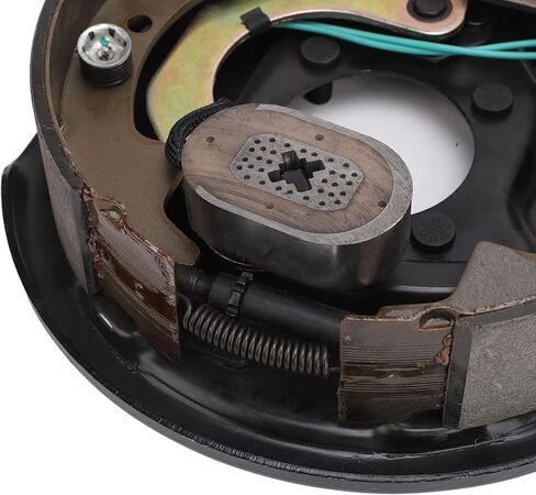 10 Inch Electric Brake Assembly, 3500lbs Capacity, 4 Holes, Metal Construction, for Alko Dexter Trailer Axle, Enhanced Safety and Control in Kuwait
