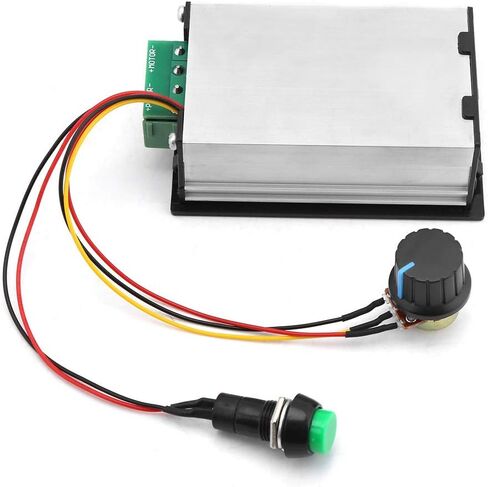 Riorand 7-70v PWM DC Motor Controller 30A Pulse Width Modulator DC 6-60V 12V 24V 36V 48V 30A PWM DC Motor Speed Controller Start Stop Switch in Kuwait