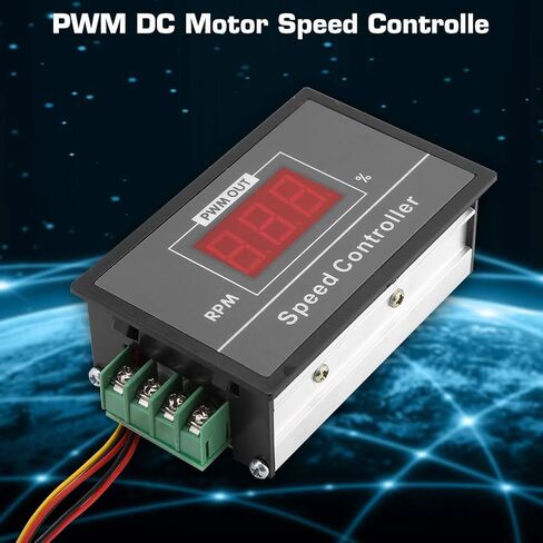Riorand 7-70v PWM DC Motor Controller 30A Pulse Width Modulator DC 6-60V 12V 24V 36V 48V 30A PWM DC Motor Speed Controller Start Stop Switch in Kuwait