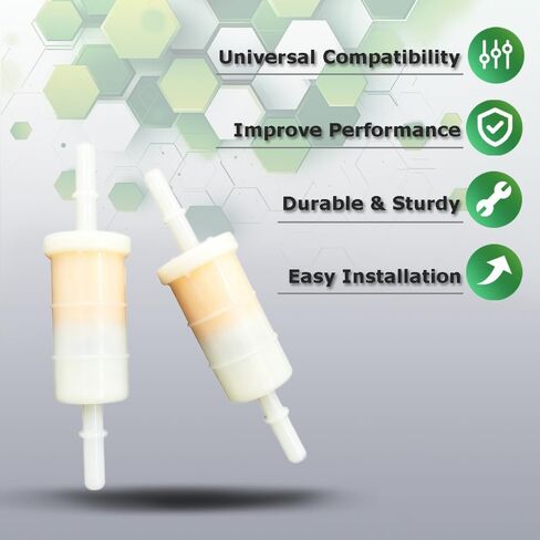 DSkoiph 2 Pack 879885Q 35-879885Q 5/16 Fuel Filter Replacement for Mercury Mariner 4-Stroke Outboard 35-879885T 18-7718 in Kuwait