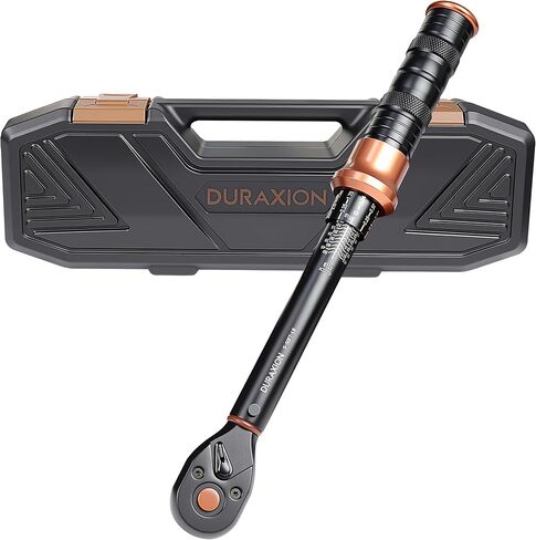 Torque Wrench 1/2-Inch Drive Dual Range Scales 10-170 Ft-Lb/13.56-230.5Nm, ±3% Precision, 72 tooth Dual-direction Torque Wrenches for Moto, Car, Truck Maintenance in Kuwait