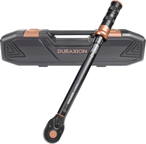 Torque Wrench 1/2-Inch Drive Dual Range Scales 10-170 Ft-Lb/13.56-230.5Nm, ±3% Precision, 72 tooth Dual-direction Torque Wrenches for Moto, Car, Truck Maintenance in Kuwait