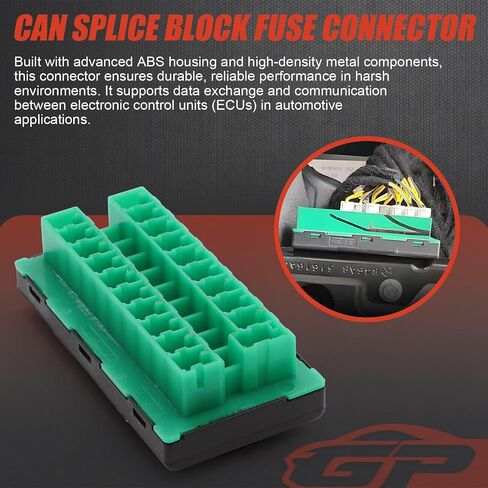 68321746AA CAN-C Buss Star Splice Block Fuse Connector Fit for Chrysler Pacifica/Voyager for Jeep Gladiator/Wrangler JT JL for Dodge Ram 1500/2500/3500 2017-2025 Replace# 2-2272352-5 in Kuwait