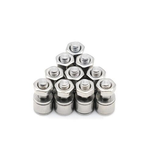 1 قطعة CFS3V مسمار نوع كام أتباع محامل KR6 SUS304 الفولاذ الأسطوانة المسار عداء تحمل M3X6X11.5mm in Kuwait