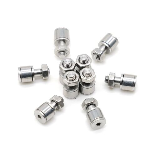 1 قطعة CFS3V مسمار نوع كام أتباع محامل KR6 SUS304 الفولاذ الأسطوانة المسار عداء تحمل M3X6X11.5mm in Kuwait
