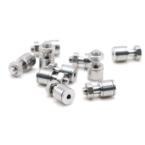 1 قطعة CFS3V مسمار نوع كام أتباع محامل KR6 SUS304 الفولاذ الأسطوانة المسار عداء تحمل M3X6X11.5mm in Kuwait
