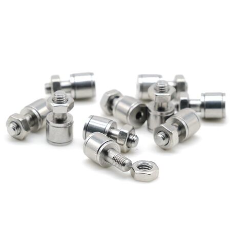 1 قطعة CFS3V مسمار نوع كام أتباع محامل KR6 SUS304 الفولاذ الأسطوانة المسار عداء تحمل M3X6X11.5mm in Kuwait