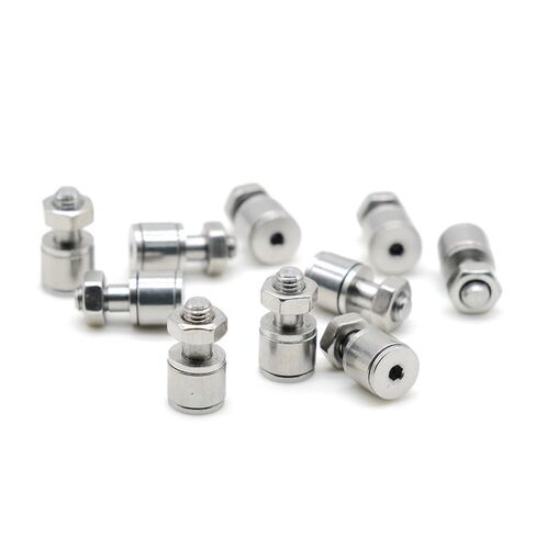 1 قطعة CFS3V مسمار نوع كام أتباع محامل KR6 SUS304 الفولاذ الأسطوانة المسار عداء تحمل M3X6X11.5mm in Kuwait