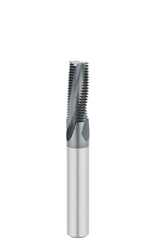 Carbide Thread Milling Cutter Single Tooth Three Teeth Full Thread Machining Center Alloy Coating Milling Cutter(5pcs Single Coated,M8x1.25) in Kuwait