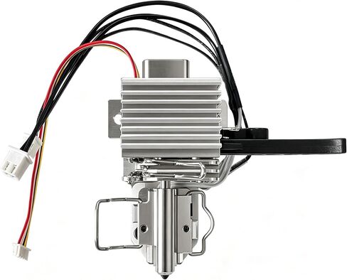 HzdaDeve 0.4MM Kobra X Hotend Heating Assembly Kit Print Head Extruder Hardened Steel Hot End Ceramic Zirconia Heat Sink Silicone Cover with Strain Gauge for Anycubic Kobra X Combo 3D Printer in Kuwait
