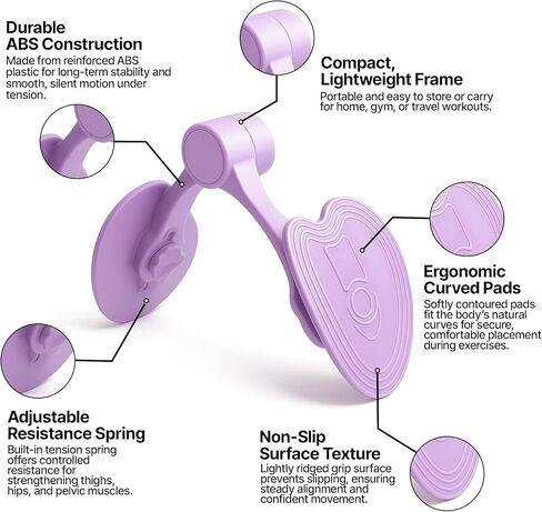 Thigh Master Home Fitness | Pelvic Floor Exercise Devices | Thigh Exerciser for Women | Pelvic Floor Trainer Woman, Kegel Exerciser, Pelvic Floor Muscle, Kegel Exercise Equipment for Women in Kuwait