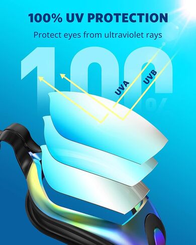 Aegend Adult Swim Goggles + Adult 2 Pack Swim Goggles in Kuwait