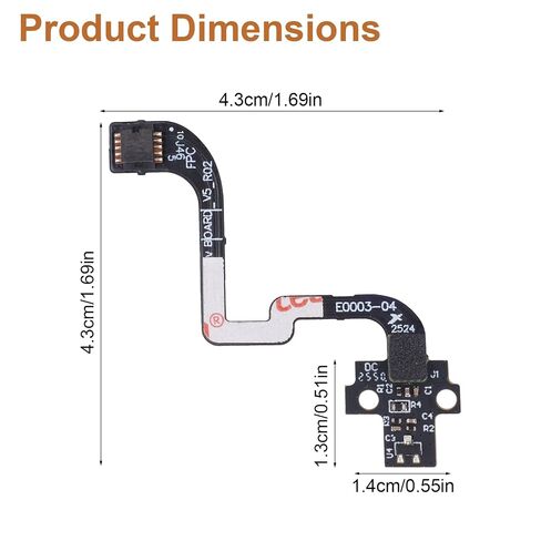 Hotend & Extruder Hall Switch Board Compatible with Bambu-Lab P1S/P1P, Premium Extruder Filament Sensor Board with Screws Practical 3D Printer Accessory in Kuwait