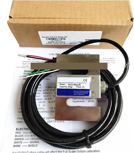 H3-C3-500KG-3B Weighing Sensor s-Type Tension Sensor Load Cells 50KG 100KG 200KG 500KG(H3-C3-2.0t-6B) in Kuwait