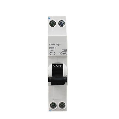 قطاع دارة IDPNa Vigi + قطاع دارة التيار المتبقي 1P + N 10A 16A 20A 25A 32A نوع C إلكتروني A9D916 1 قطعة in Kuwait