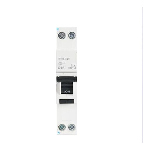 قطاع دارة IDPNa Vigi + قطاع دارة التيار المتبقي 1P + N 10A 16A 20A 25A 32A نوع C إلكتروني A9D916 1 قطعة in Kuwait