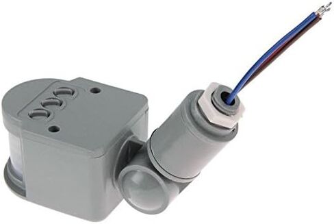مفتاح 1 قطعة ضوء مستشعر الحركة AC 220V PIR التلقائي لمصباح LED 3 ألوان (أبيض) in Kuwait