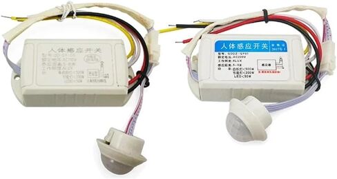 Compressor Pressure Control Switch AC110V 220V High Quality Human Body IR Infrared induction Switch PIRMovement Motion Sensor Switchs Light Detector Intelligent(110 V) in Kuwait