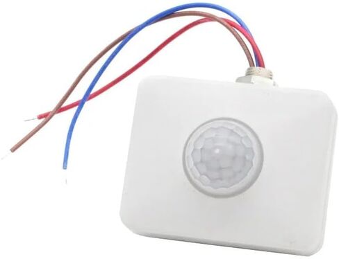 Compressor Pressure Control Switch 12V 220V PIR Sensor Switch Outdoor Motion Detector Sensor Timer 110V Automatic Infrared Light Switch for 12V 220V Light(White,110V -240V) in Kuwait