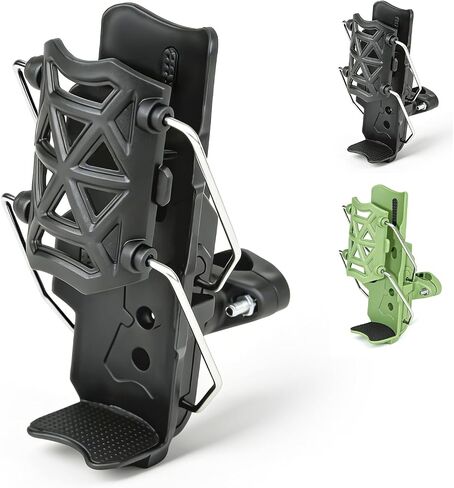 Universal Bike Cup Holder, Motorcycle Handlebar Cup Holder, Adjustable 360° Rotatable Bike Water Bottle Holder for Bike, E-Bike, Scooter, ATV, Boat - Anti-Shake Durable Handlebar Drink Holder (Black) in Kuwait