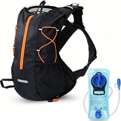Hydration Backpack with 2L Leakproof Water Bladder, Lightweight Running Hydration Pack, Adjustable Chest Band-Style Water Backpack for Hiking, Cycling, Marathon, Trail Running and Outdoor Sports in Kuwait