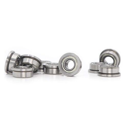 Flanged Bearings F684ZZ Flange Bearing 4x9x4mm ABEC-1 10PCS F684 Z ZZ Ball Industrial Products in Kuwait