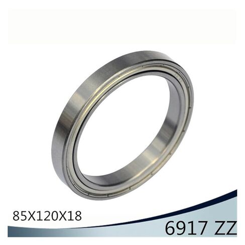 6917ZZ ABEC-1 85x120x18MM Metric Thin Section Bearings 61917ZZ in Kuwait