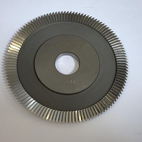 قاطعة الطحن (80X5X16X120T) 0014J في HSS لآلة Wenxing 100G2 Q29 100G3 (قطعة واحدة) in Kuwait