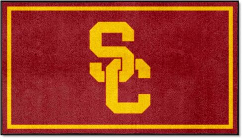 فانماتس 19785 NCAA جنوب كاليفورنيا أحصنة طروادة 3 قدم. × 5 قدم. سجادة منطقة قطيفة | سجادة منطقة المعجبين الرياضية، سجادة ديكور المنزل وسجادة الخياطة in Kuwait