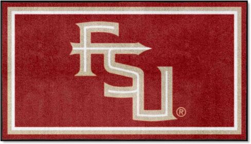 FANMATS 19740 NCAA ولاية فلوريدا السيمينول 3ft. × 5 قدم. سجادة منطقة قطيفة | سجادة منطقة المعجبين الرياضية، سجادة ديكور المنزل وسجادة الخياطة in Kuwait