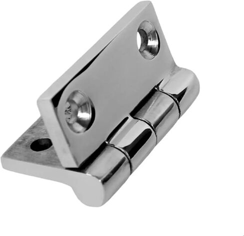 Hinge with 4 Holes 316 Stainless Steel Butt 38mm 40mm 50mm Mirror Polish Heavy Duty 1Pcs(50-50-4mm) in Kuwait