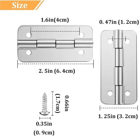 B08B-Cooler Hinges for Ice Chests Stainless Steel Replacement Cooler 1Pcs in Kuwait