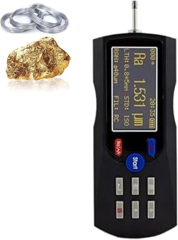 جهاز اختبار خشونة الأسطح مزود بشاشة عرض LCD ومسبار ماسي، نطاق القياس Ra:0.025μm-12.5μm، دقة القياس 0.001μm in Kuwait
