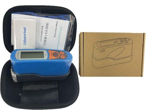 Digital Stone Glossmeter 60 Degree Gloss Meter with Measuring Range 0~199GU Zero-point Deviation 0GU Measuring Area 9×18mm Differentiate Accuracy 1GU for Stone Surface Gloss Measurement in Kuwait