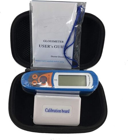 Digital Stone Glossmeter 60 Degree Gloss Meter with Measuring Range 0~199GU Zero-point Deviation 0GU Measuring Area 9×18mm Differentiate Accuracy 1GU for Stone Surface Gloss Measurement in Kuwait