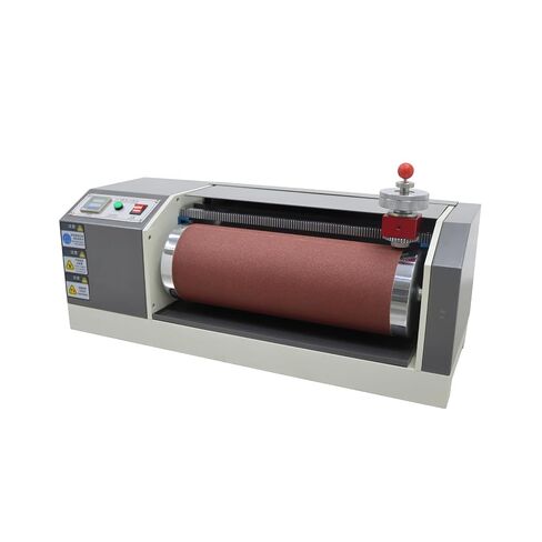Automatic Rubber Abrasion Tester 40 RPM, 2.5N/5N Load for Abrasion Testing Equipment Lab, 220V 200W Wear Resistance Test Machine for Tires, Conveyor Belts, Shoe Soles, Leather, Plastics in Kuwait