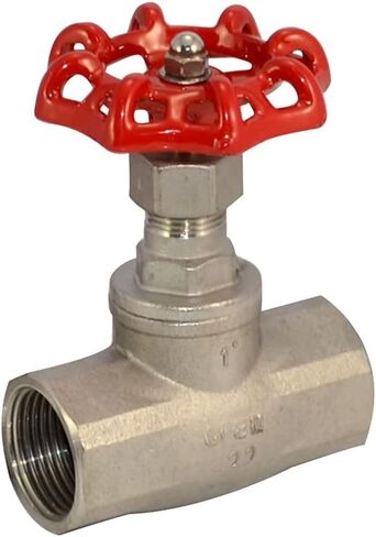 1" NPT Female Threaded Heavy Duty Globe Valve Inline Stainless Steel SUS SS 316 CF8M in Kuwait