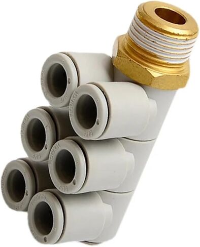 Triple Branch Universal Male Elbow KQ2ZT04-02AS KQ2ZT06-02AS(KQ2ZT04-02AS) in Kuwait