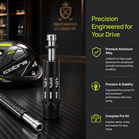 .335 طرف محول كم محول الجولف متوافق مع Cobra King F9 F8 F7 Fly-Z Speedzone Aerojet Dark Speed ​​RH in Kuwait