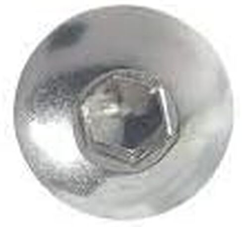 5/16"-18 x 2" Button Head Socket Cap Screw, Allen Socket Drive, 18-8 Stainless Steel, Full Thread - Quantity 10 - by Fastener Depot, LLC in Kuwait