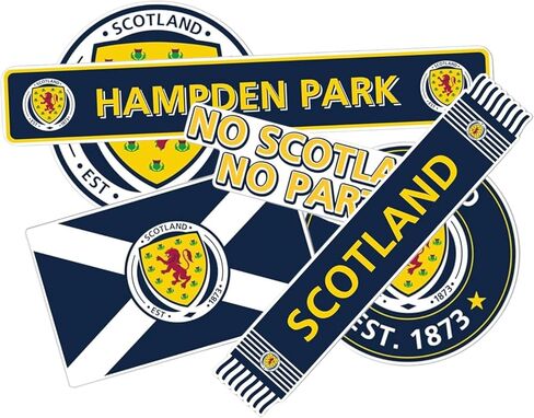 Desert Cactus Scottish Football Association Sticker Decal Vinyl Scotland FA SFA Football Soccer Laptop Water Bottle Car Scrapbook (Type 2-1) in Kuwait