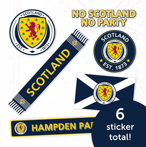 Desert Cactus Scottish Football Association Sticker Decal Vinyl Scotland FA SFA Football Soccer Laptop Water Bottle Car Scrapbook (Type 2-1) in Kuwait