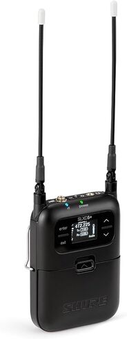 Shure SLXD5+ Single Channel Portable Wireless Receiver - On-Camera Cold Shoe Mount & Audio Bag Use, 24-bit Audio, Wide-Tuning Range, Multi-Mic Mode in Kuwait