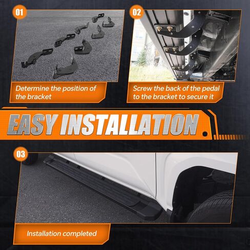 Running Boards Fit for 2024 2025 2026 Toyota Tacoma Accessories Double Cab Side Steps Aluminum Alloy Panel 8 Brackets Anti Slip Anti Rust Step Bars Nerf Bar (Venture Wide) in Kuwait