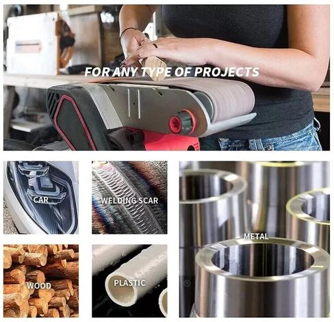 أحزمة صنفرة ممتازة A/O، X-Weight مقاس 3 بوصة × 21 بوصة، 10 عبوات، 800-GRIT in Kuwait
