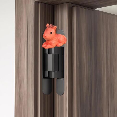 Cute Mini Creative The Red Pony Hinge Heads Decorative Topper Set 6PCS, Home Decoration,Magnetic Hinge Head Toppers Door Hinge in Kuwait