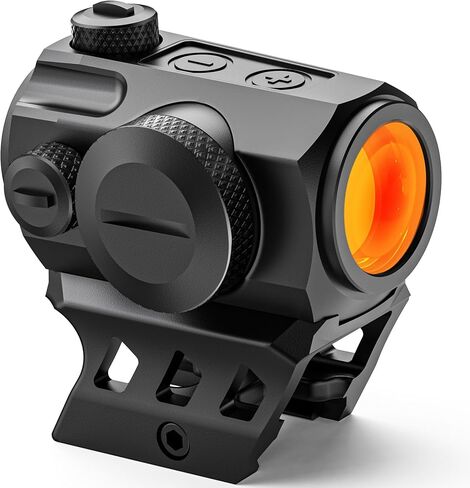 2MOA Motion Awake Red Dot Sight للبندقية، 11 سطوع قابل للتعديل، IPX7 مقاوم للماء 1000G بصريات مدمجة مقاومة للصدمات، حامل مطلق للشاهد المشترك، نطاق بندقية مثبت على السكك الحديدية 20 مم in Kuwait