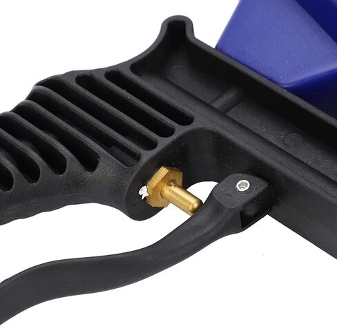 ViaGasaFamido Gravity Feed Sandblasting Air Sand Handheld Tool 6000RPM 70-150 PSI with Aluminum Body 600cc Tank for Quick Material Feed in Kuwait